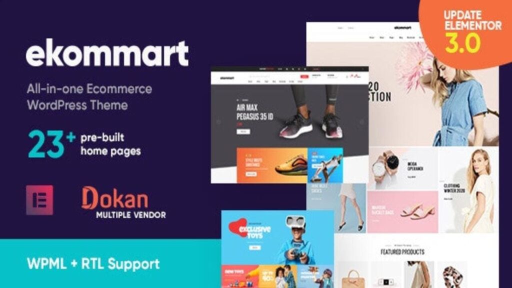 Ekommart Theme Pro
