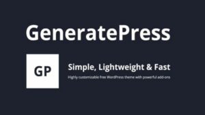 GeneratePress Theme Pro