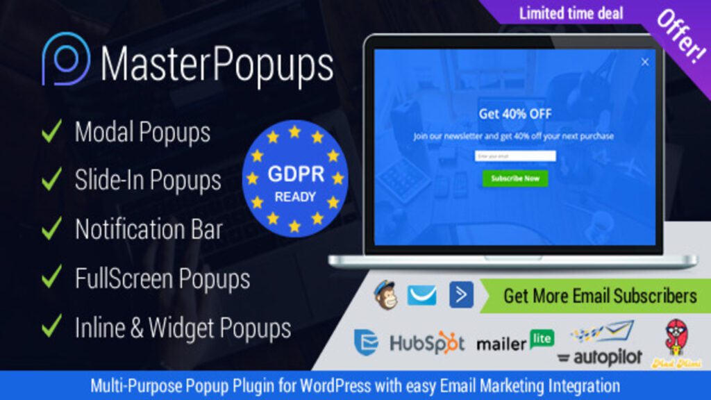 Master Popups Pro