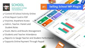 Descargar School Management System for WordPress Pro Plugins-Wp