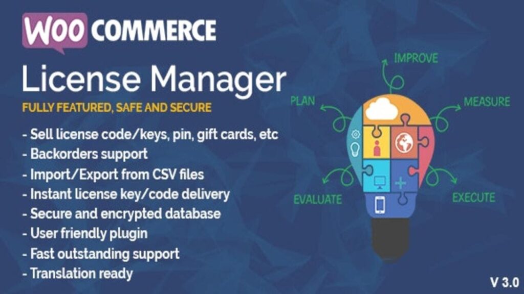 Descargar WooCommerce License Manager Pro Plugins-Wp