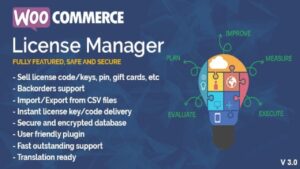 Descargar WooCommerce License Manager Pro Plugins-Wp