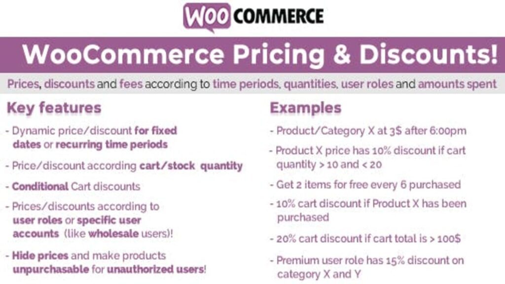 Descargar WooCommerce Pricing & Discounts Pro Plugins-Wp