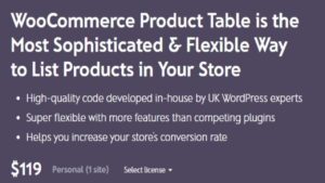 Descargar Barn2 Media WooCommerce Product Table Pro Plugins-Wp