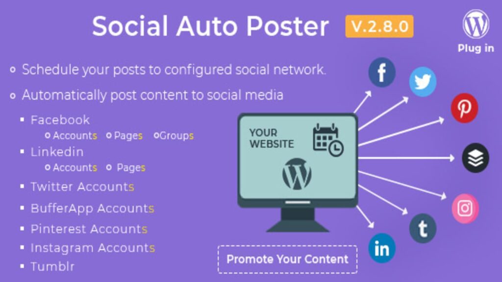 Descargar Social Auto Poster Pro Plugins-WP