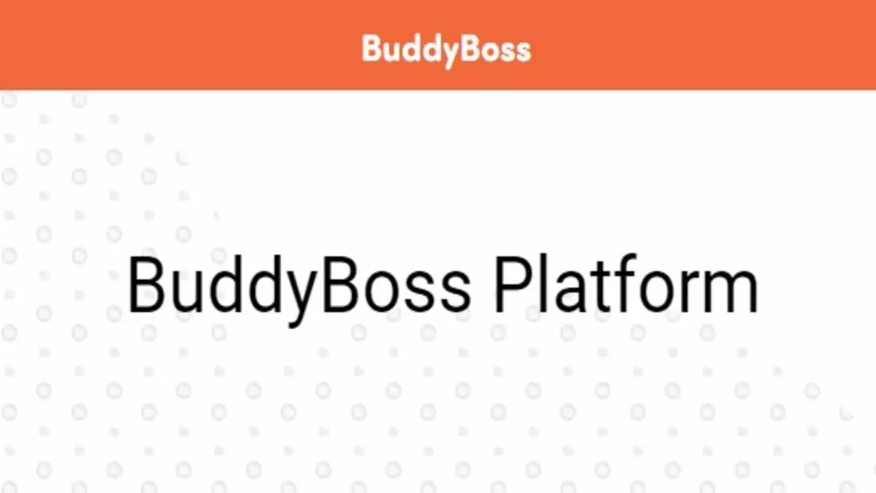 BuddyBoss Platform