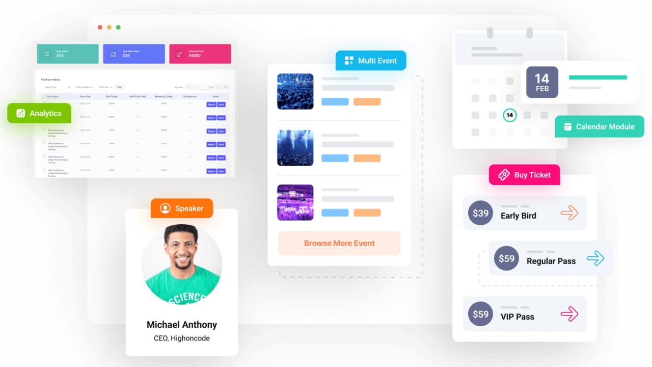 Descargar Eventin Pro Plugins-Wp