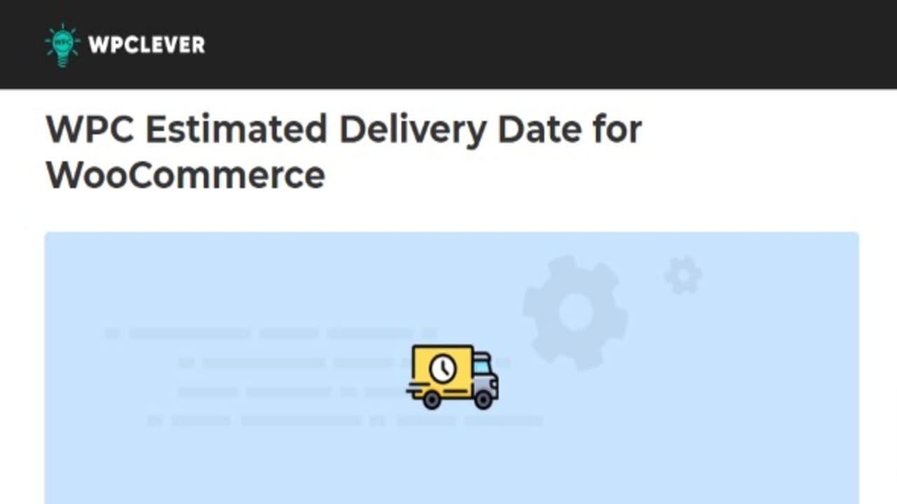 Descargar WPC Estimated Delivery Date for WooCommerce Plugins-Wp
