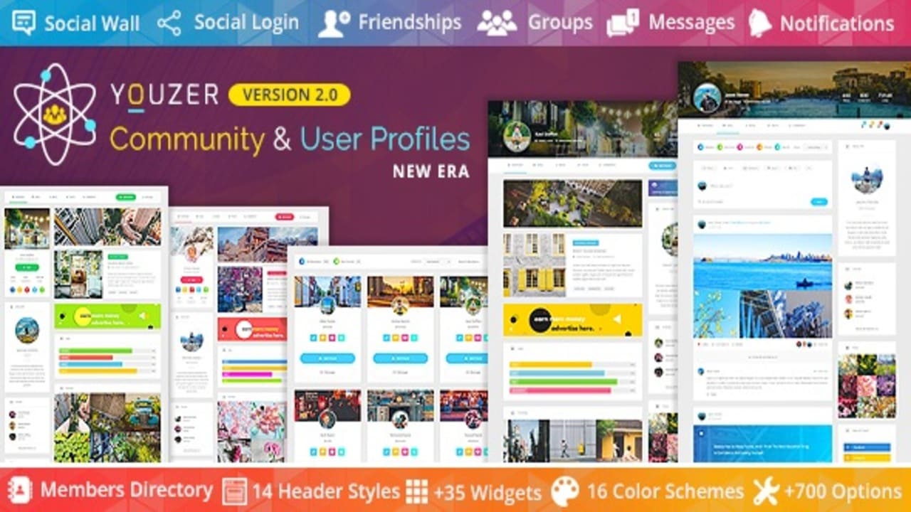 Descargar Youzer Plugins-Wp