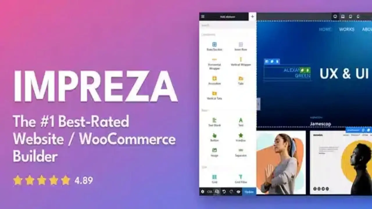 Descargar Impreza Theme Plugins-Wp