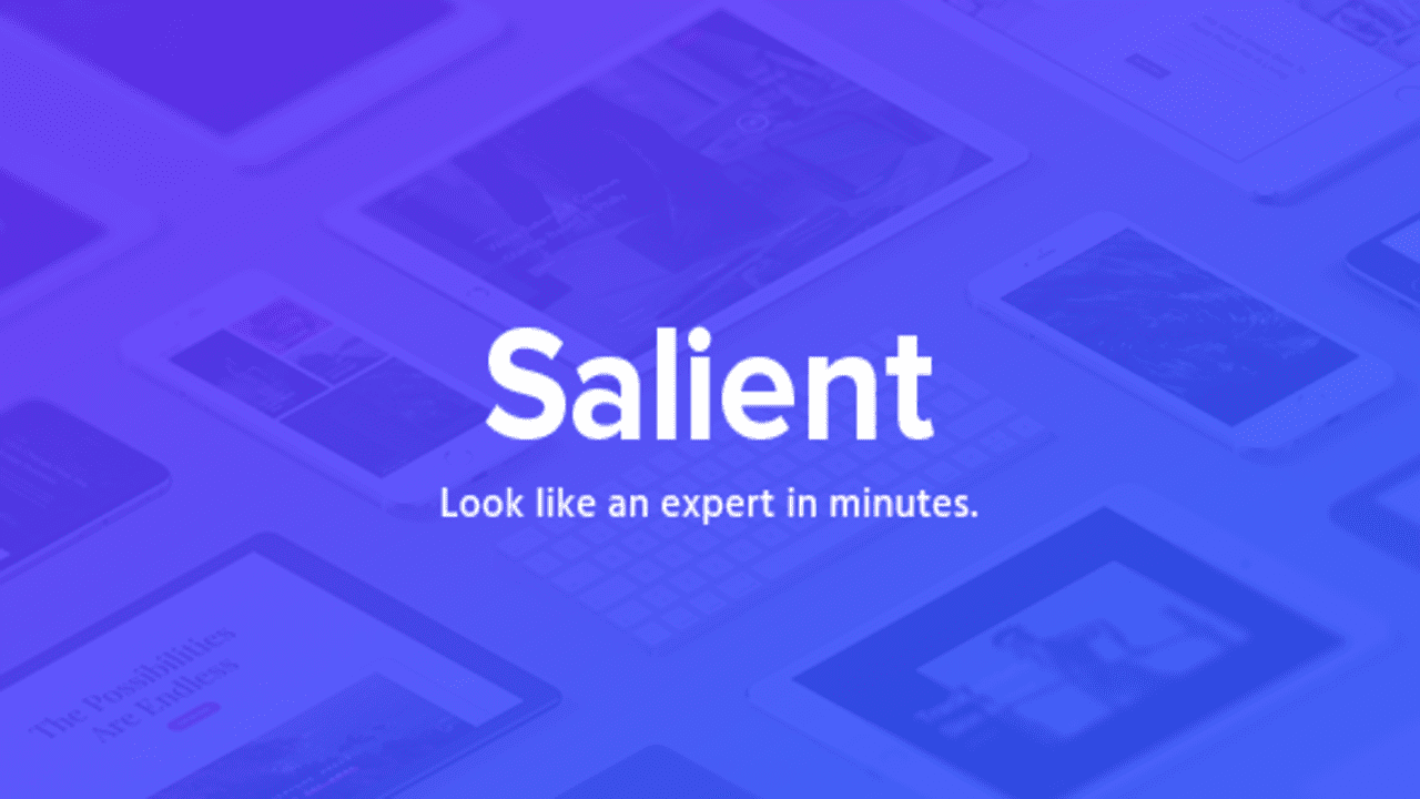 Salient Responsive Multi-Purpose Theme: Tema WordPress moderno y versátil para sitios web profesionales.