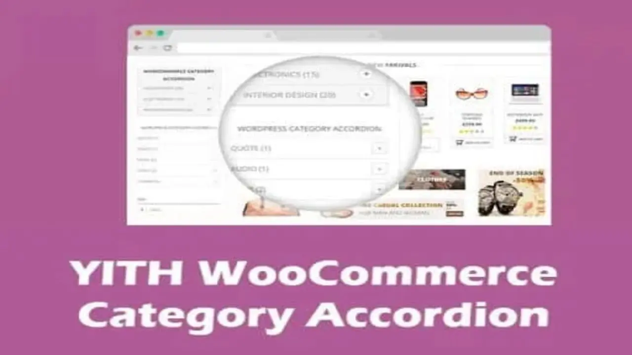 YITH WooCommerce Category Accordion GPL – Plugin de menú acordeón para categorías Mostrar categorías en acordeón en WooCommerce con YITH GPL