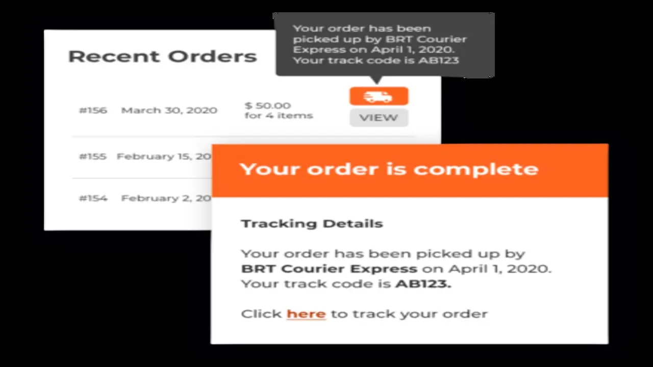 Interfaz de seguimiento de pedidos en WooCommerce con YITH WooCommerce Order Tracking Premium