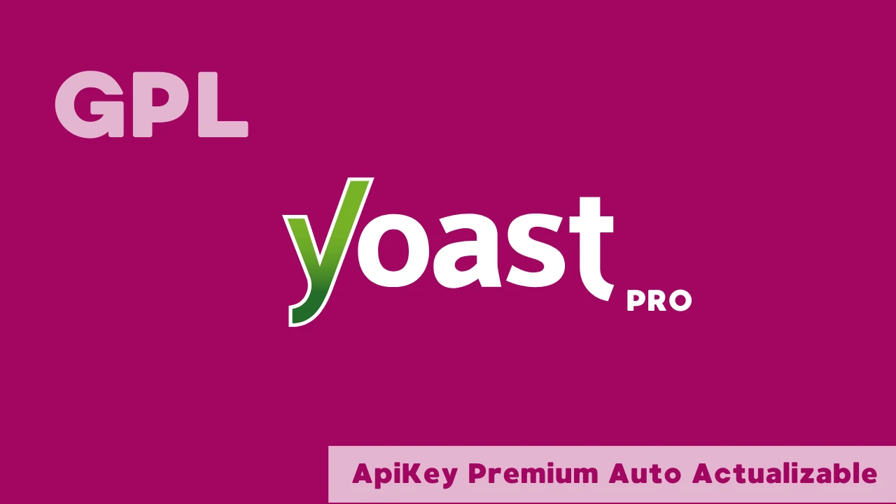 ApiKey Premium para Yoast SEO Pro GPL Auto Actualizable